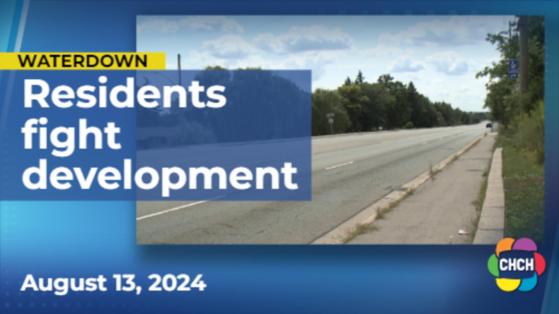 Waterdown residents continue fight against proposed development