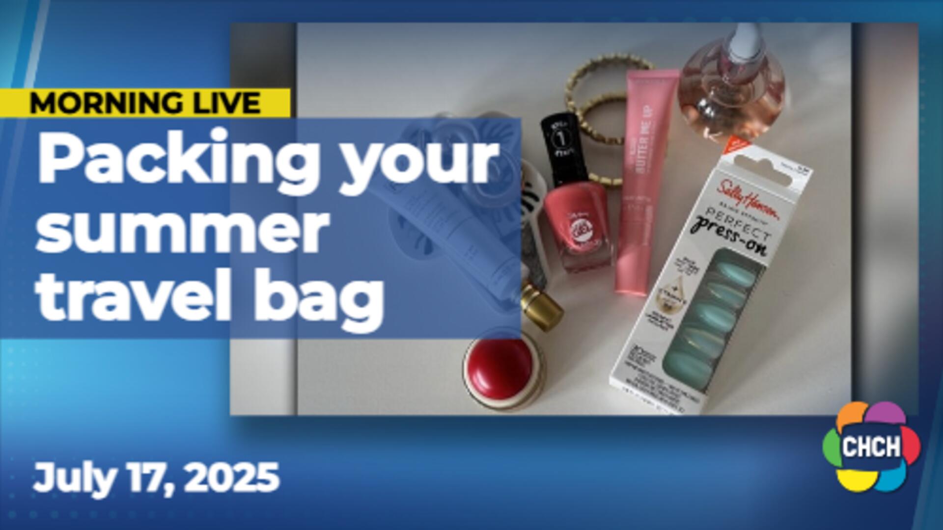 What to pack in your makeup bag for summer travel