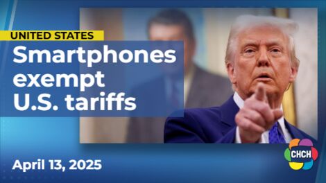 Smartphones and computers exempt from latest U.S. tariffs