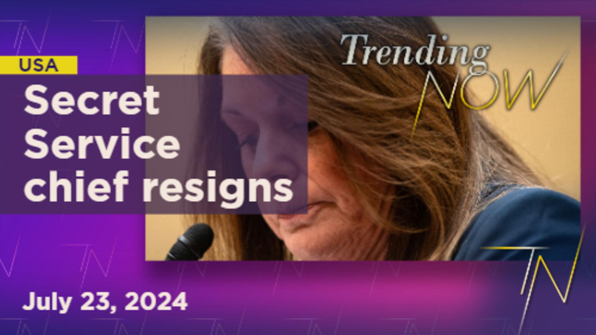 Kimberly Cheatle quits Secret Service following harsh scrutiny