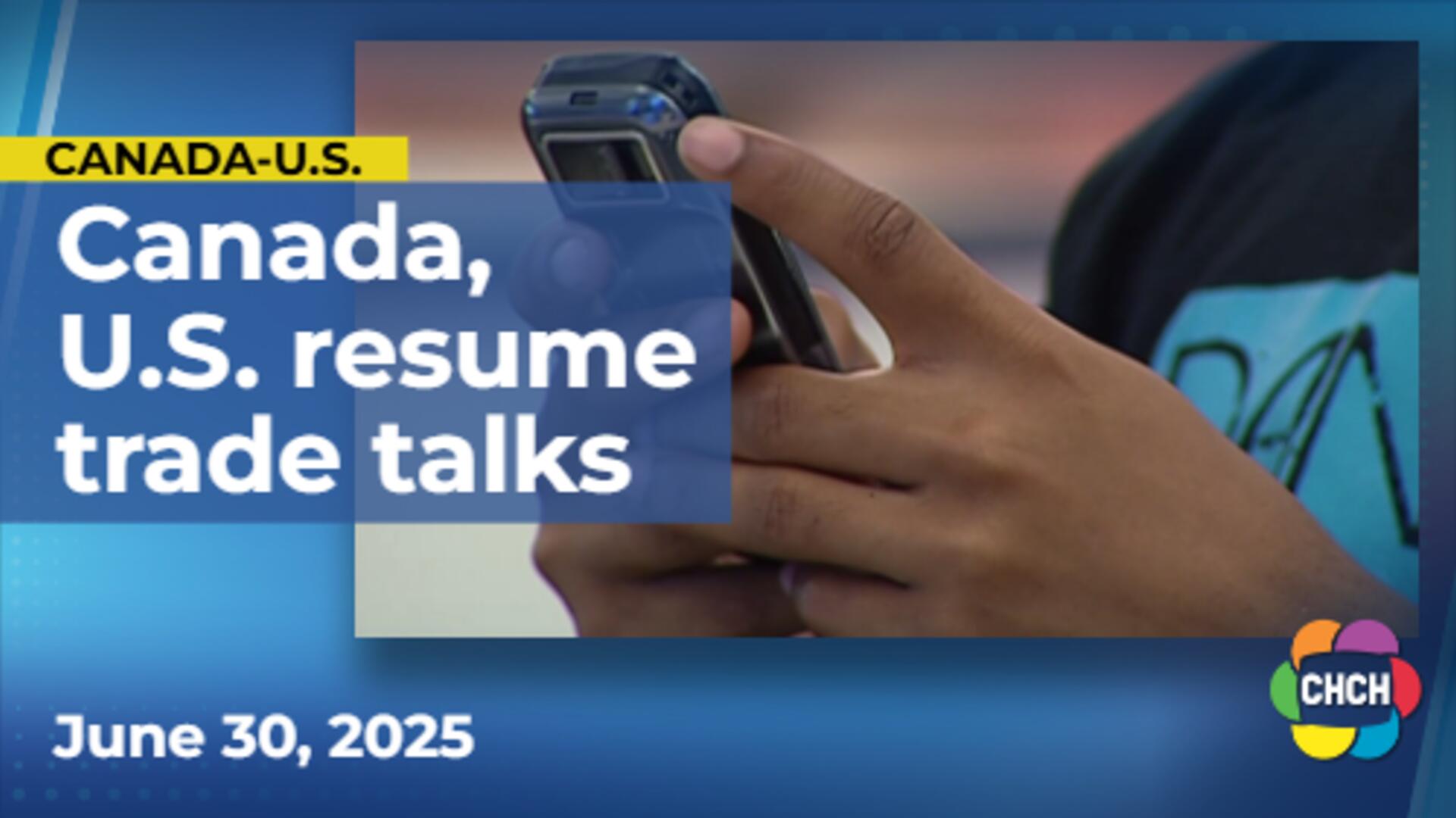 U.S. restarts trade talks after Canada rescinds digital services tax