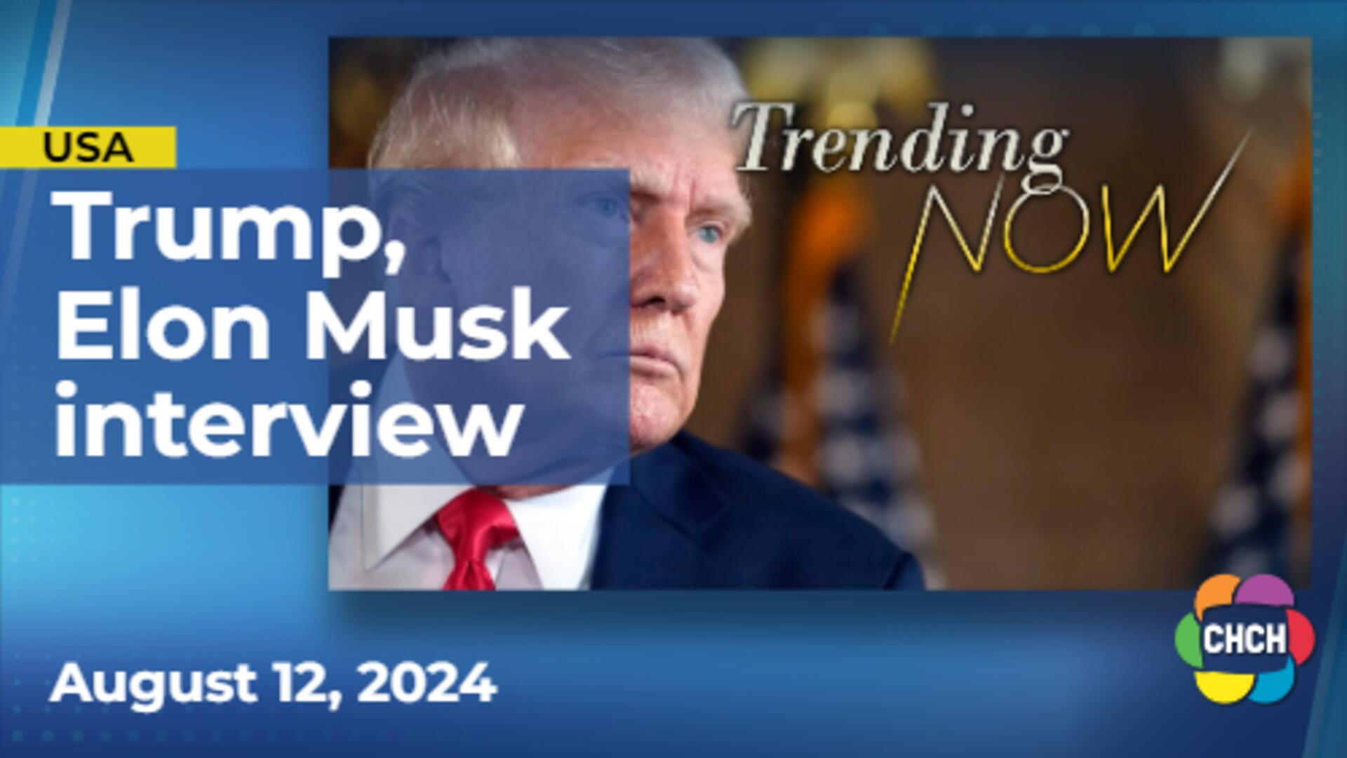 Trump tee's up Musk interview with first post on X in over a year