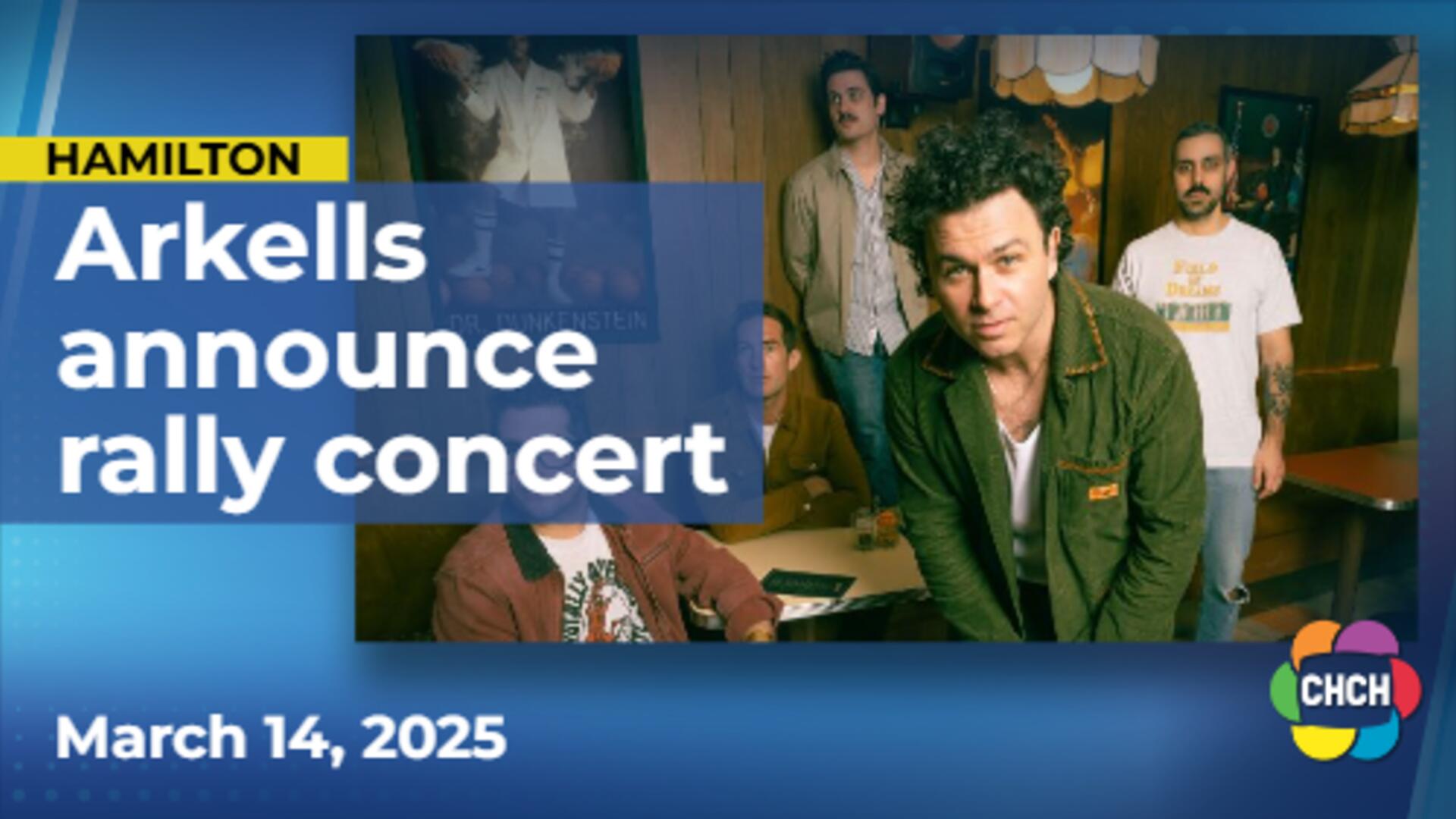 Arkells announce return of 'The Rally' concert to Hamilton Stadium