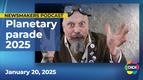 Newsmakers: The Great Orbax on this week's rare 'planetary parade'