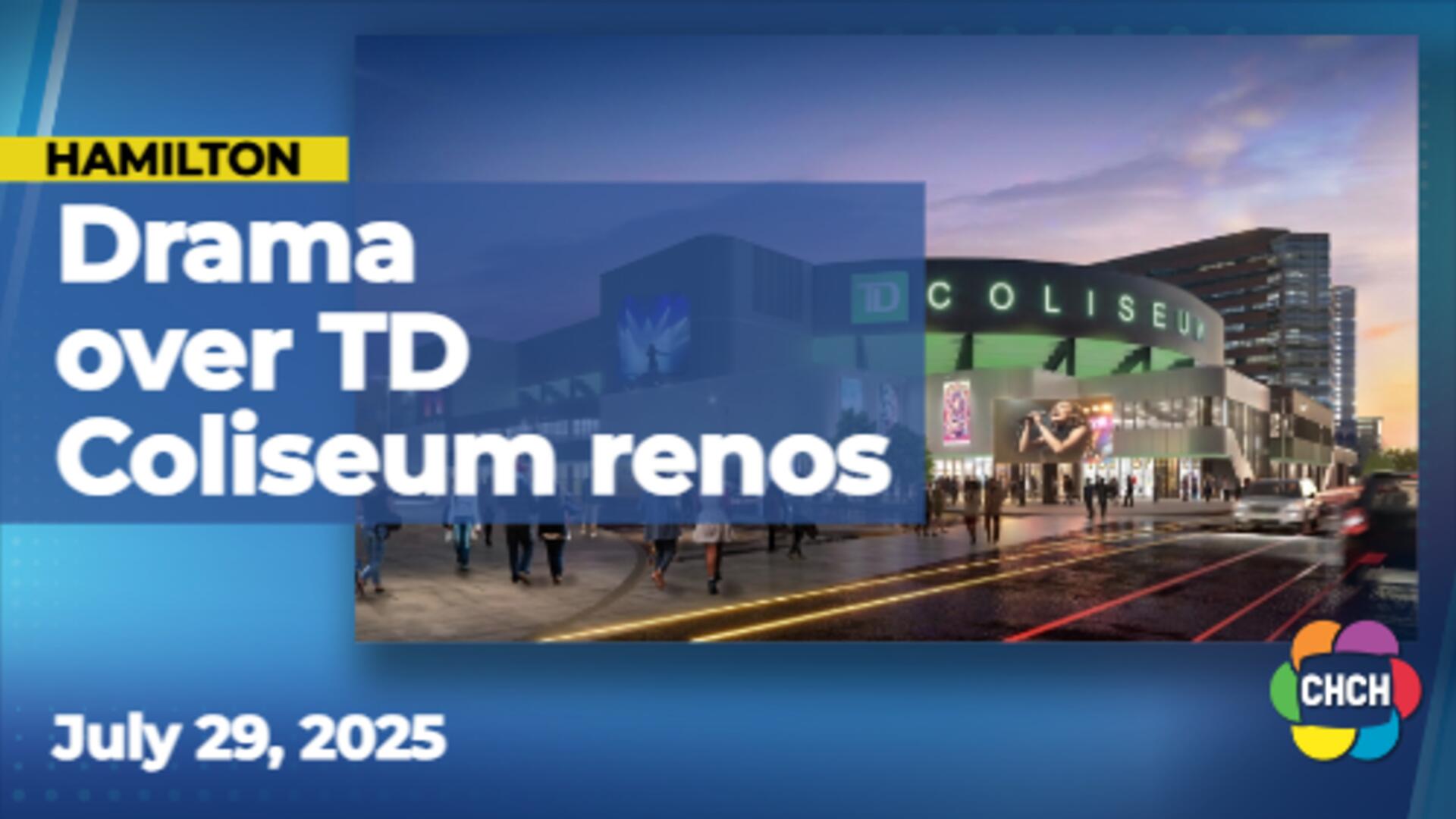 Makeover of Hamilton's TD Coliseum bone of contention between developers, councillor