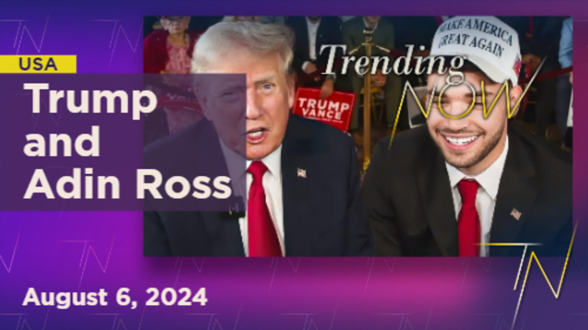 Questions raised following Trump's appearance with controversial live streamer