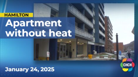 Residents struggle with heat issues in Hamilton apartment