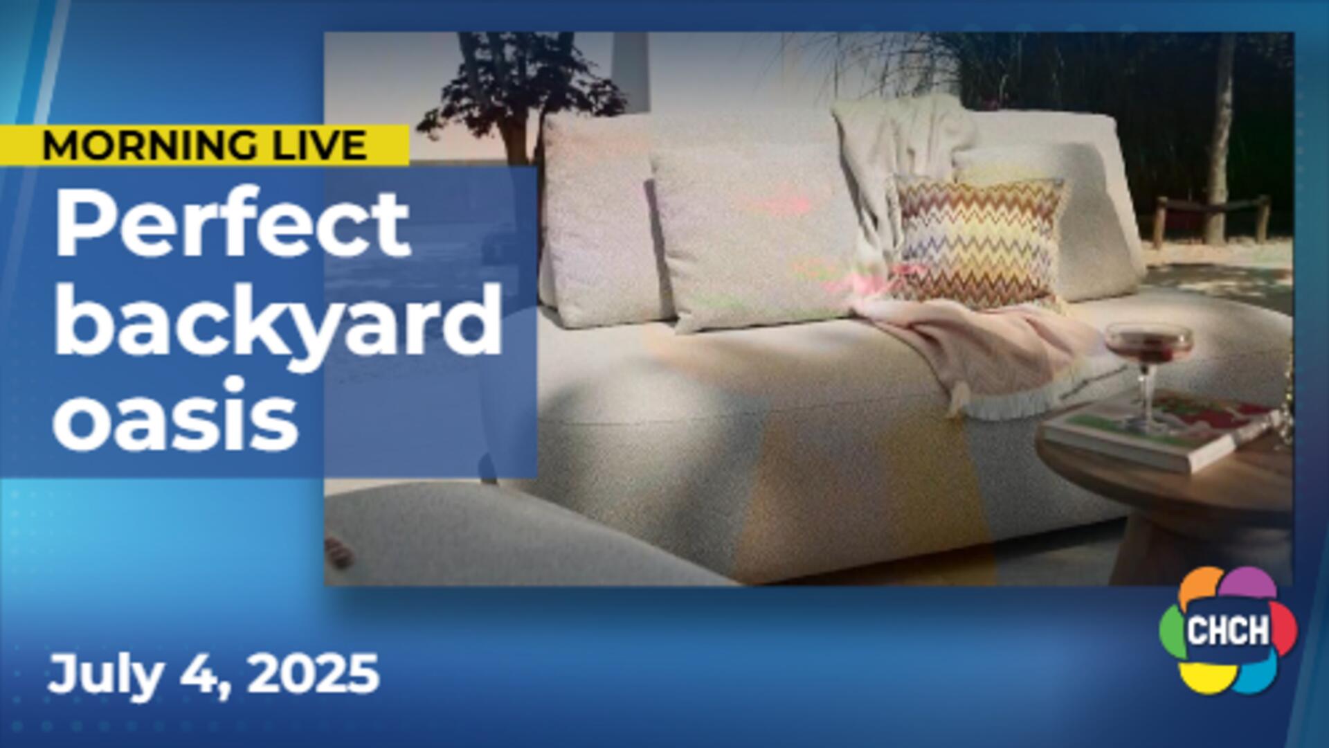 Creating the perfect backyard summer oasis