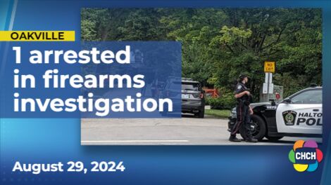 Police arrest 1, remain on scene for firearm investigation in Oakville