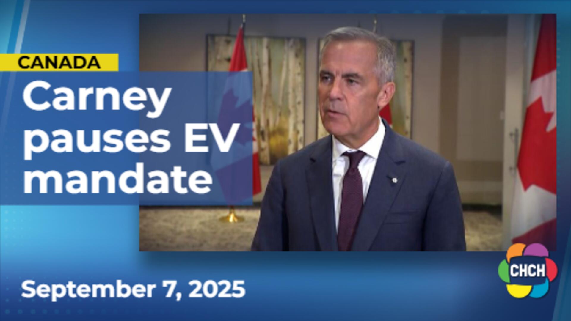 Carney pauses EV plan as sales fall far short of targets