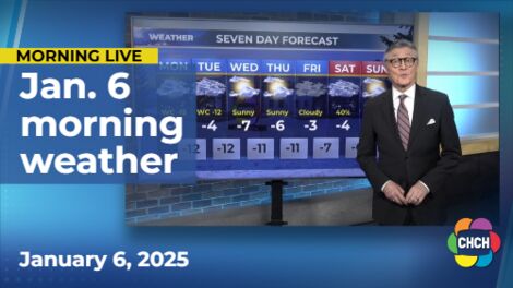 Morning weather forecast for January 6, 2025