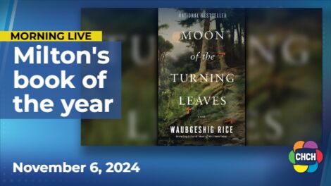 Author Waubgeshig Rice follows up best-selling novel with 'Moon of the Turning Leaves'