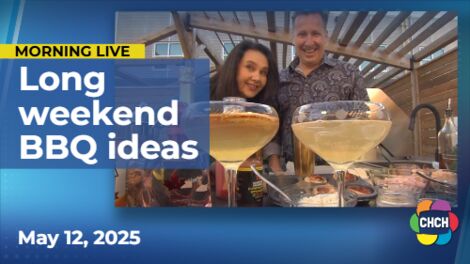 Puff pastry BBQ roll ups paired with a spring cocktail