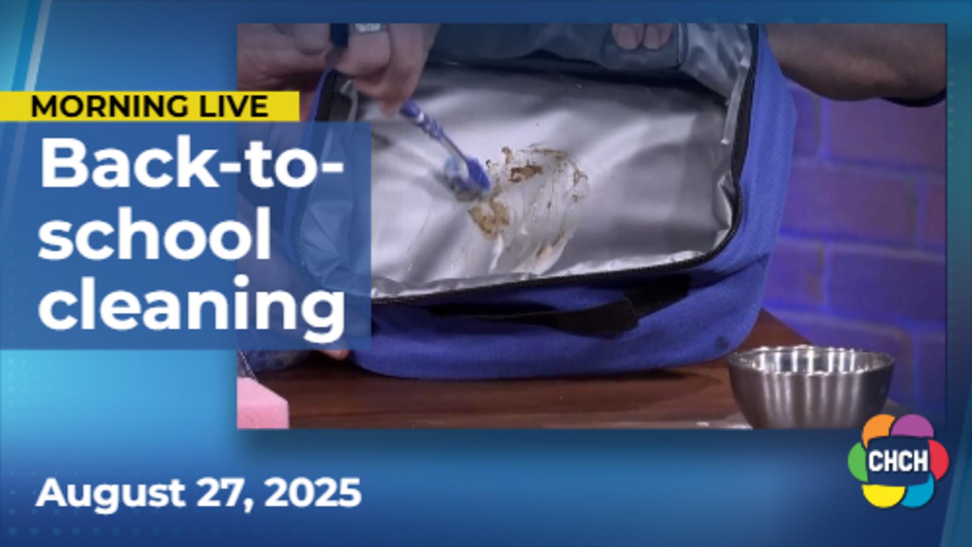 Tips for cleaning germy back-to-school gear