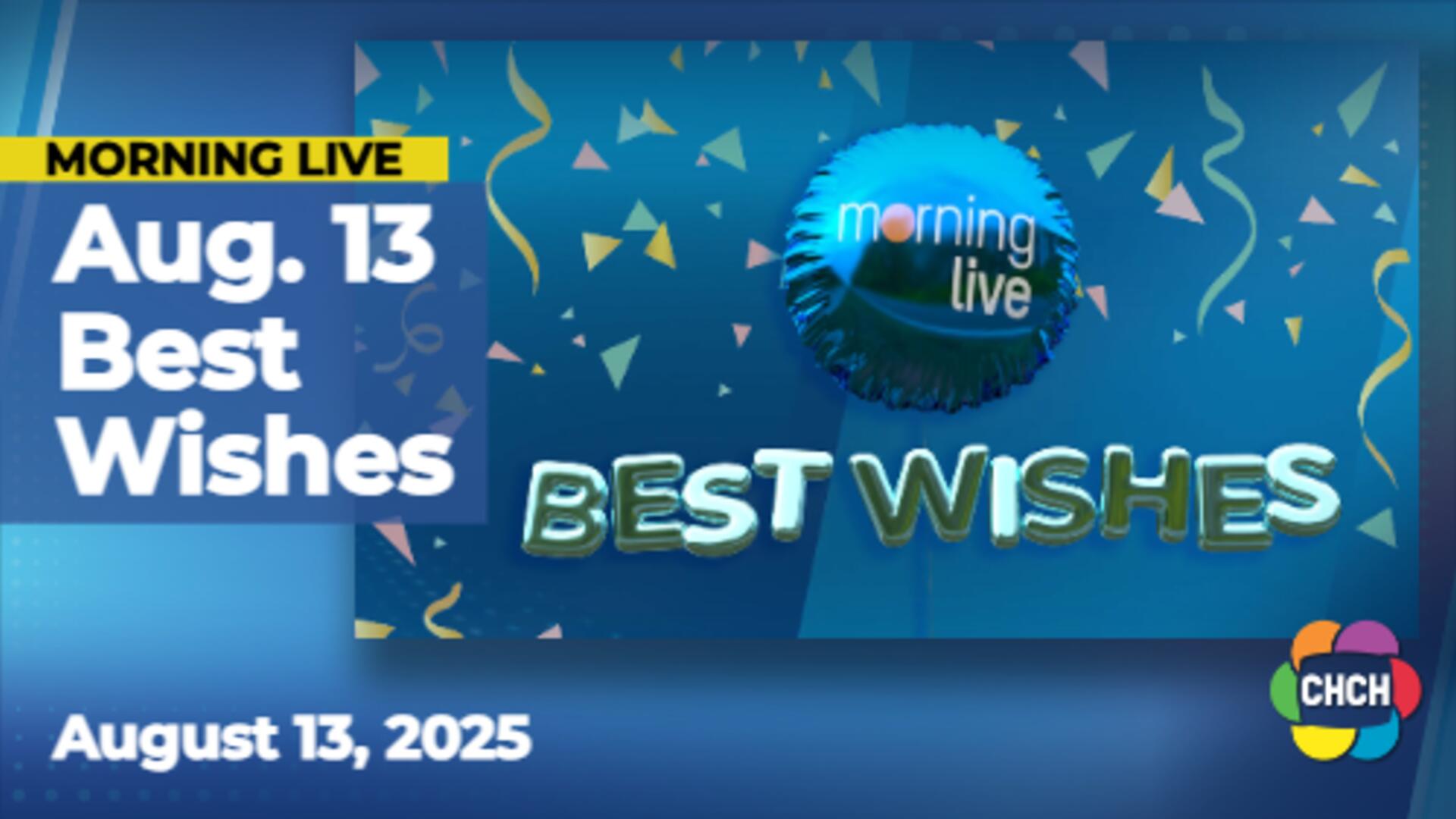Best Wishes for Aug. 13, 2025