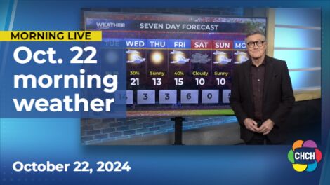 Morning weather forecast for October 22, 2024