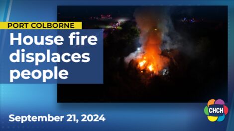 Massive house fire in Port Colborne displaces 7 people