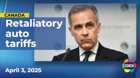 Mark Carney says Canada will match Trump's 25% auto tariffs