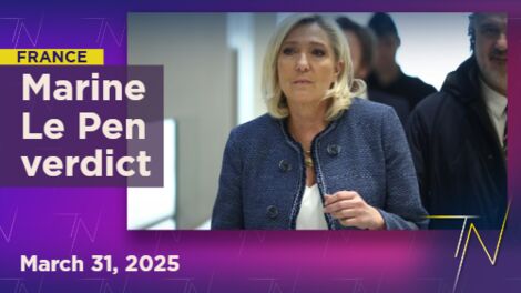 France's Marine Le Pen barred from seeking public office for 5 years for embezzlement