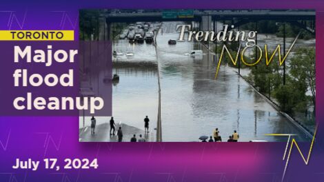 Cleanup continues across Toronto following major rainfall and flooding