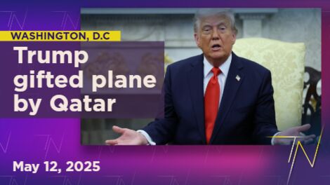 Trump defends decision to keep gifted Qatari jet, opponents unhappy