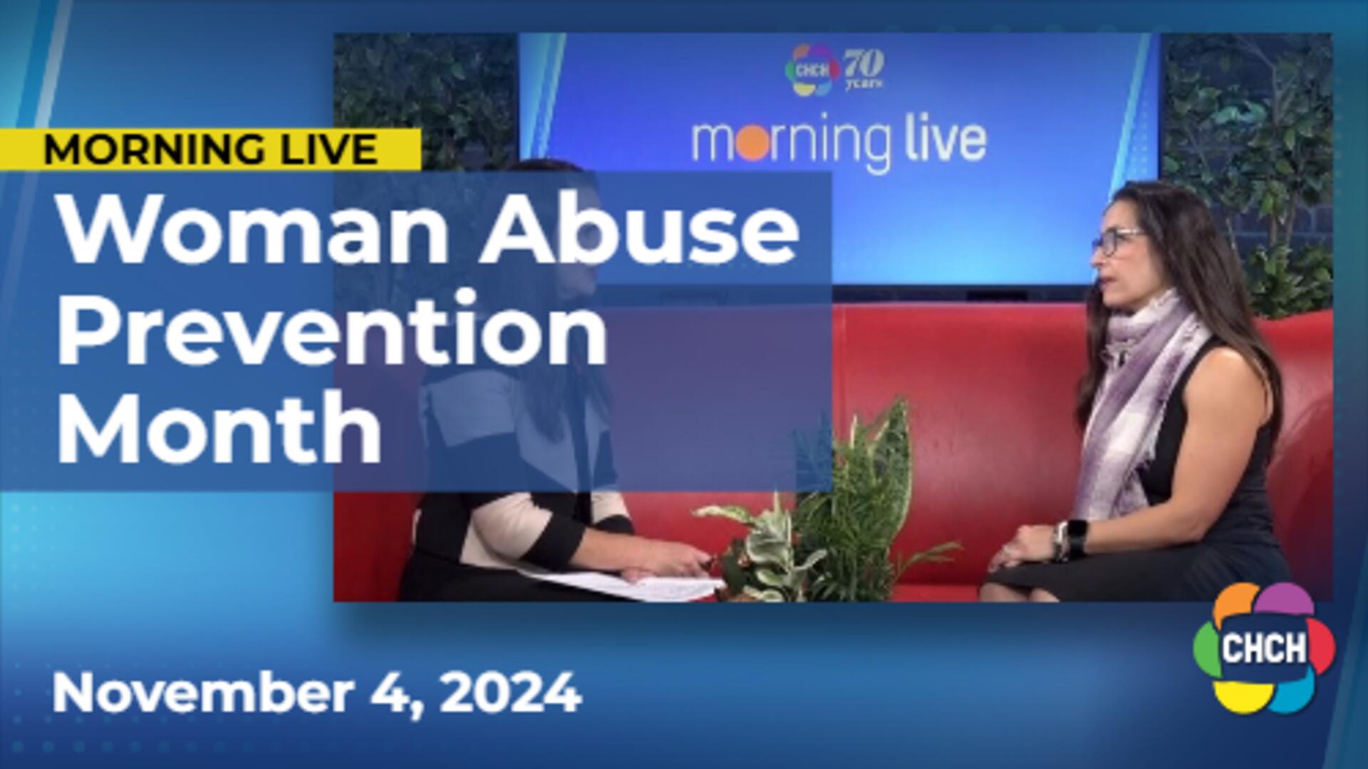 Stand up and support women & survivors this Woman Abuse Prevention Month