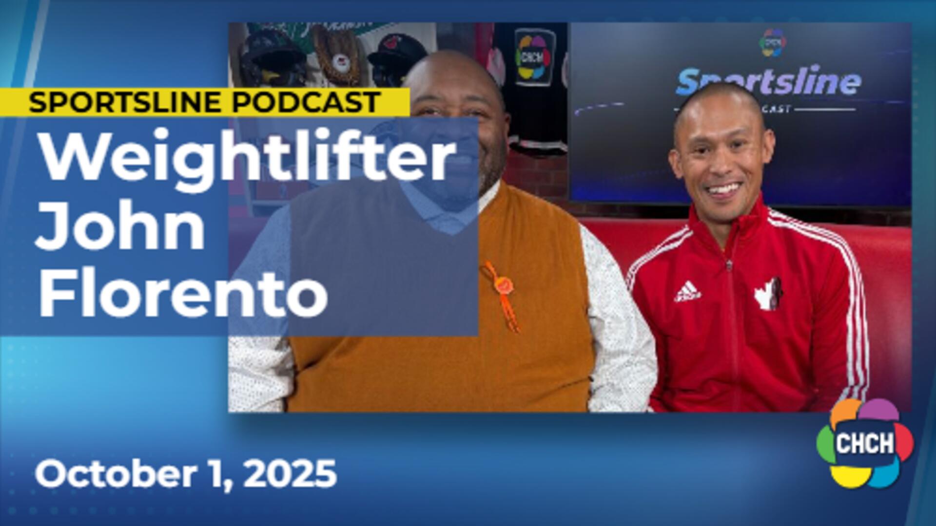 Hamilton native and world weightlifting champion, John Florento