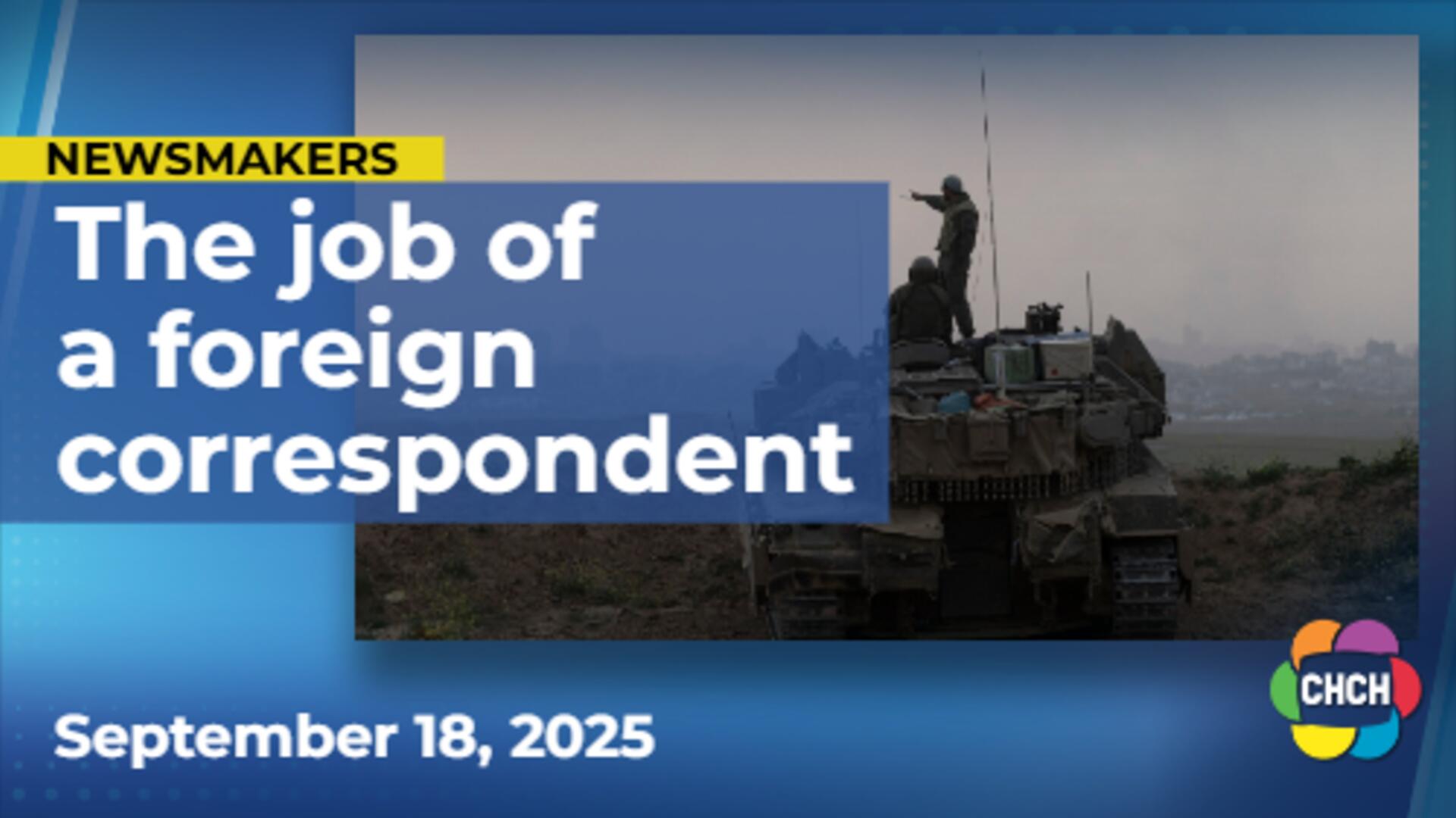 The harrowing job of a foreign correspondent