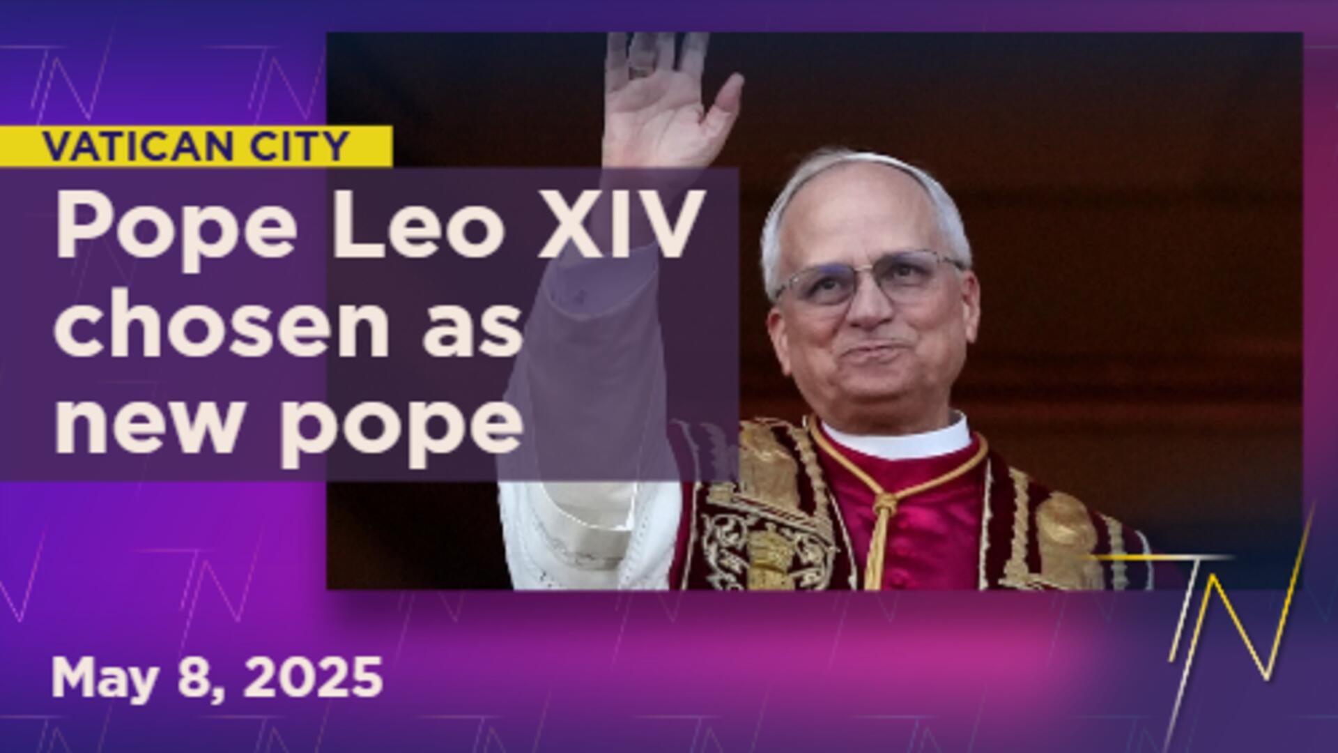 Pope Leo XIV chosen as new leader of Catholic Church, first U.S. pontiff