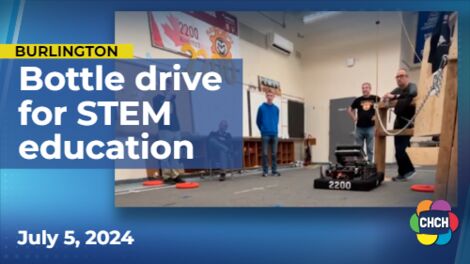 Burlington Community Robotics launches bottle drive to find new home