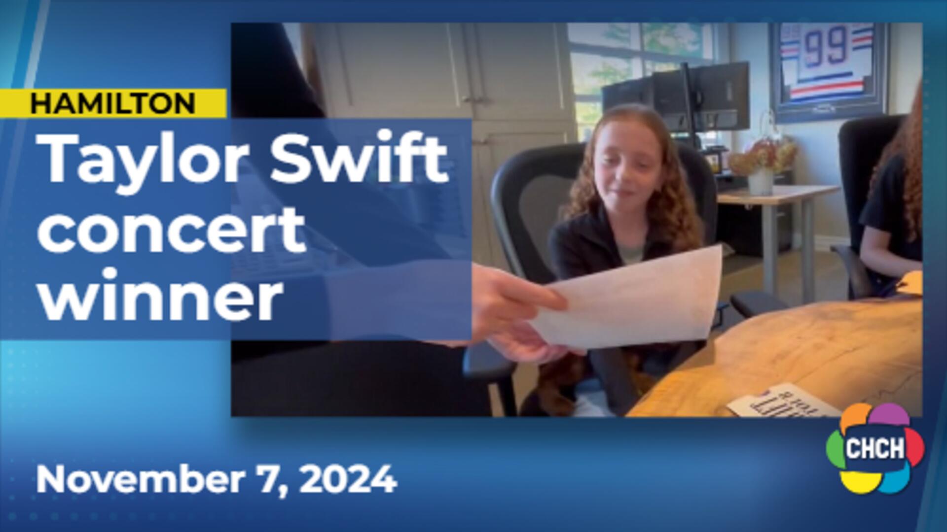 Hamilton Swiftie wins Eras Tour tickets through Ronald McDonald House contest