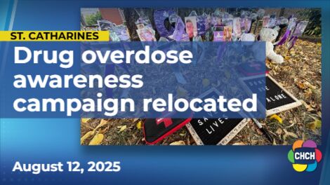 St. Catharines city hall rules force drug overdose awareness campaign to find new location