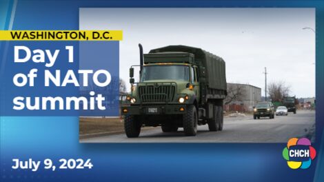 Trudeau defends Canada's military spending at NATO summit