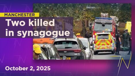 U.K. Police call deadly synagogue attack on Yom Kippur an act of terror
