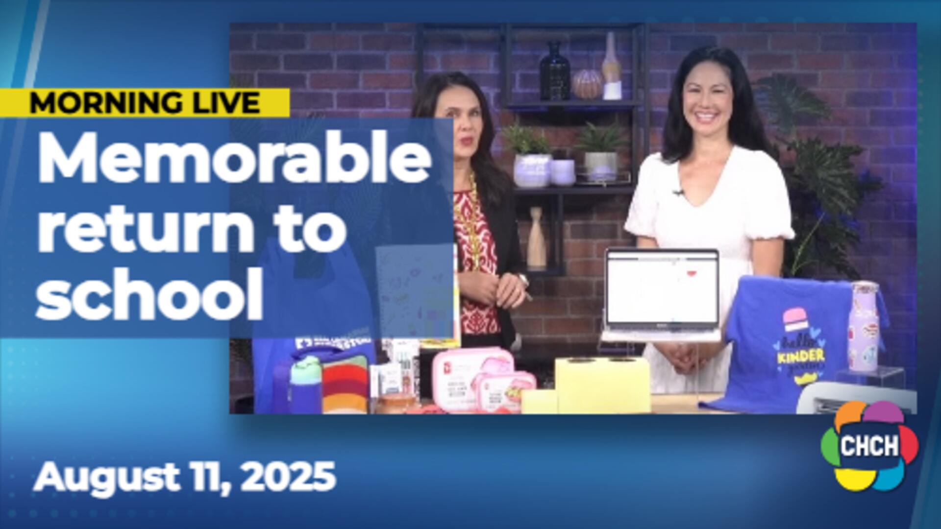 Making back-to-school time memorable