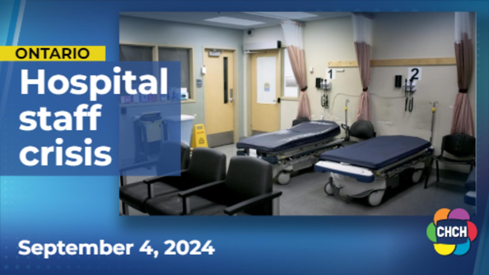 Ontario faced with major shortfall of staffed hospital beds: study