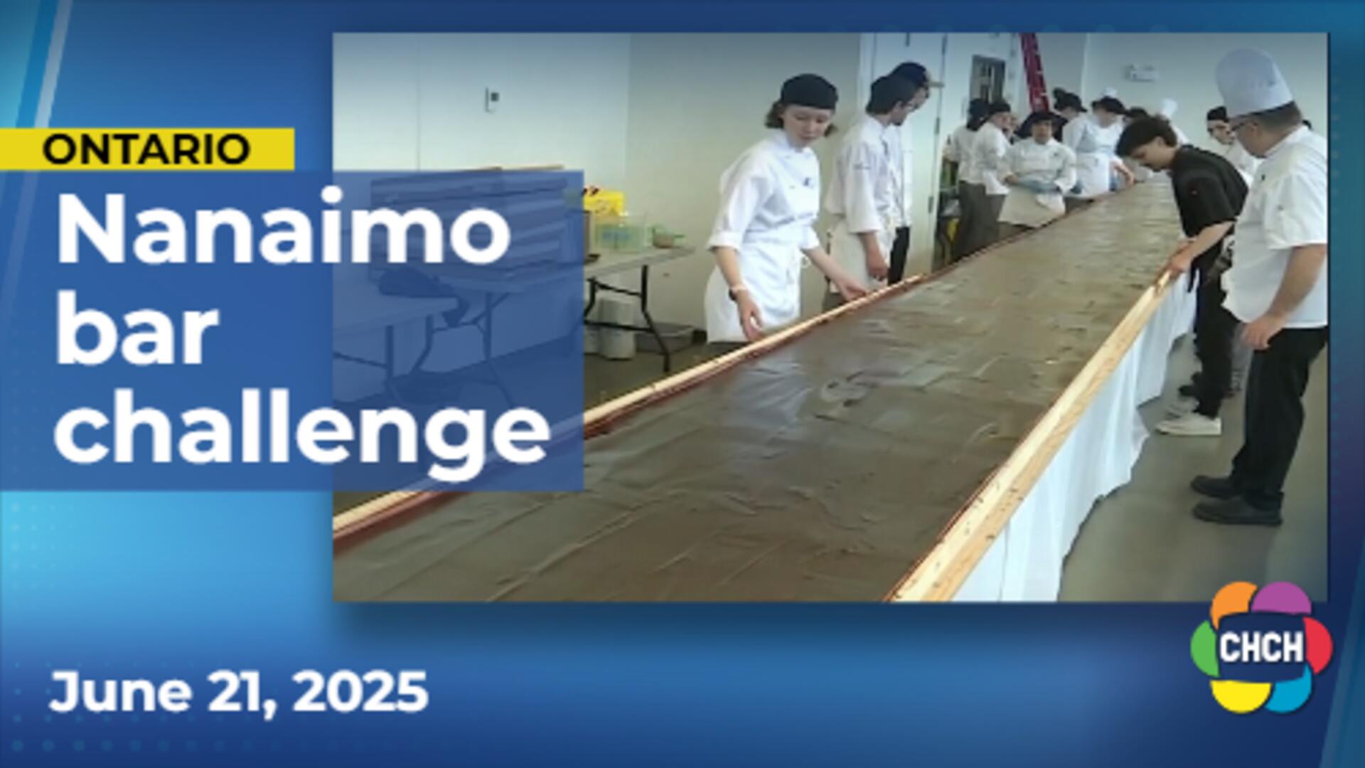 Canada Day to feature record-breaking Nanaimo bar challenge