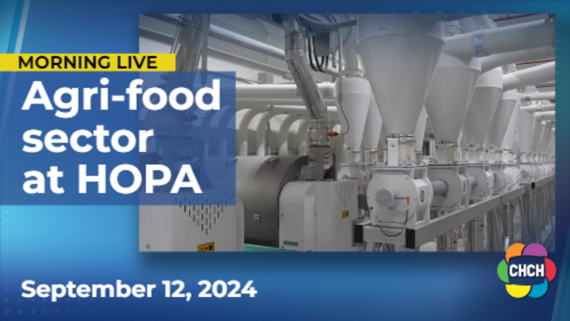 Agri-food sector at Hamilton-Oshawa Port Authority