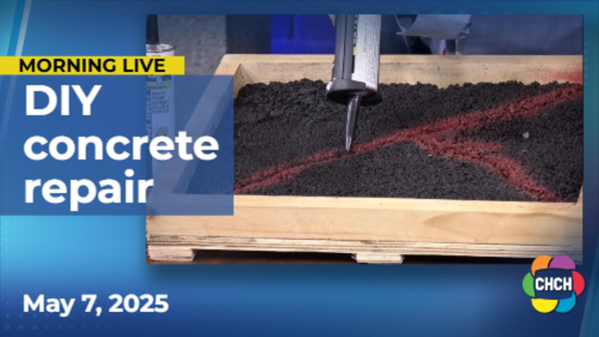 DIY concrete and asphalt crack repair