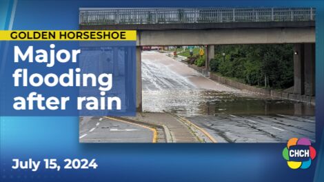 Widespread flooding leaves parts of Hamilton, Halton Region under water