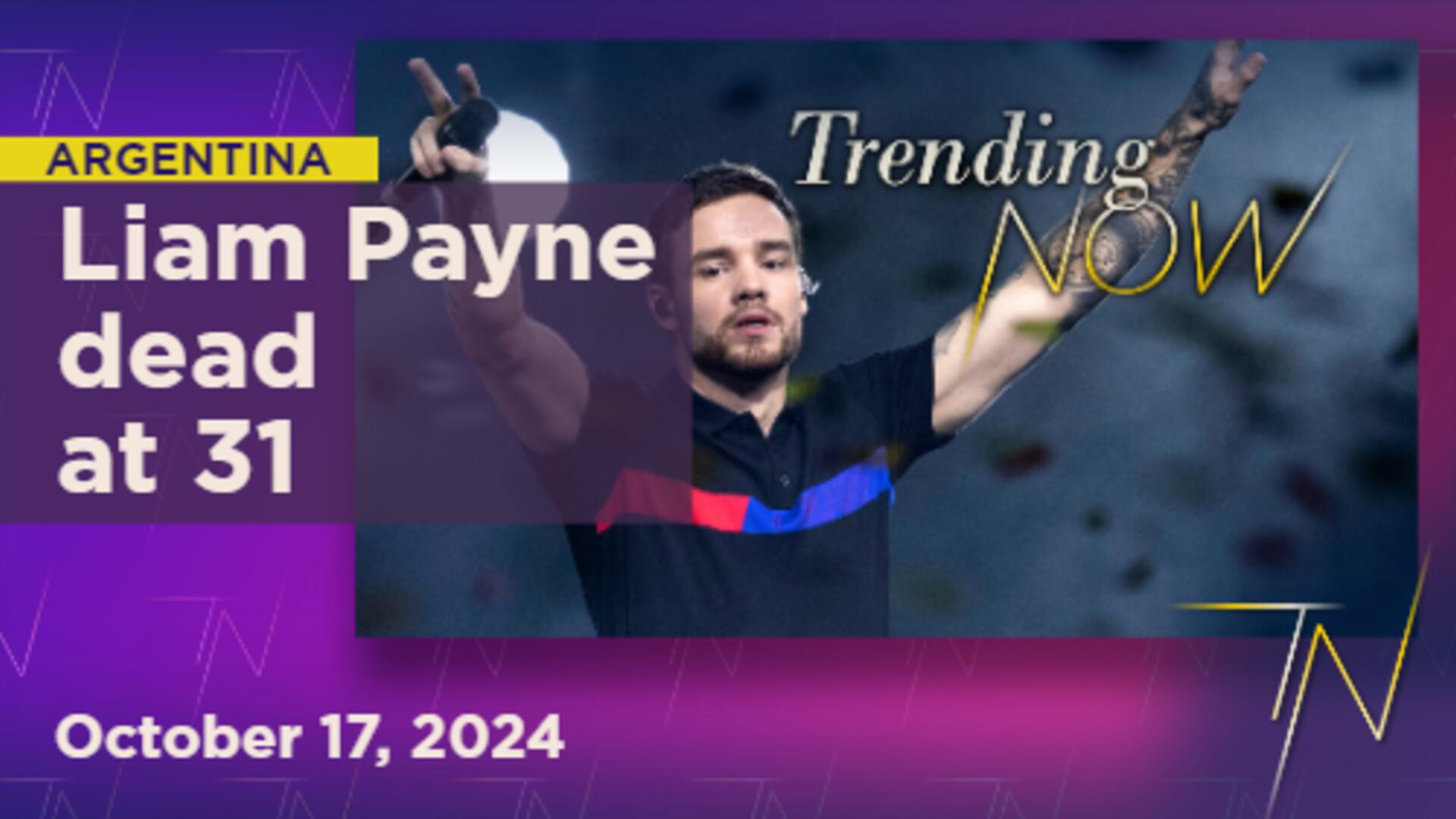 Former One Direction singer Liam Payne dies after hotel balcony fall