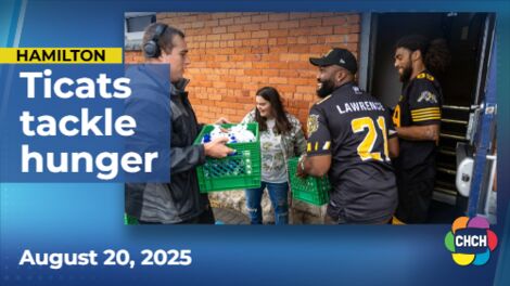 Hamilton Ticats team up with Purolator to tackle hunger