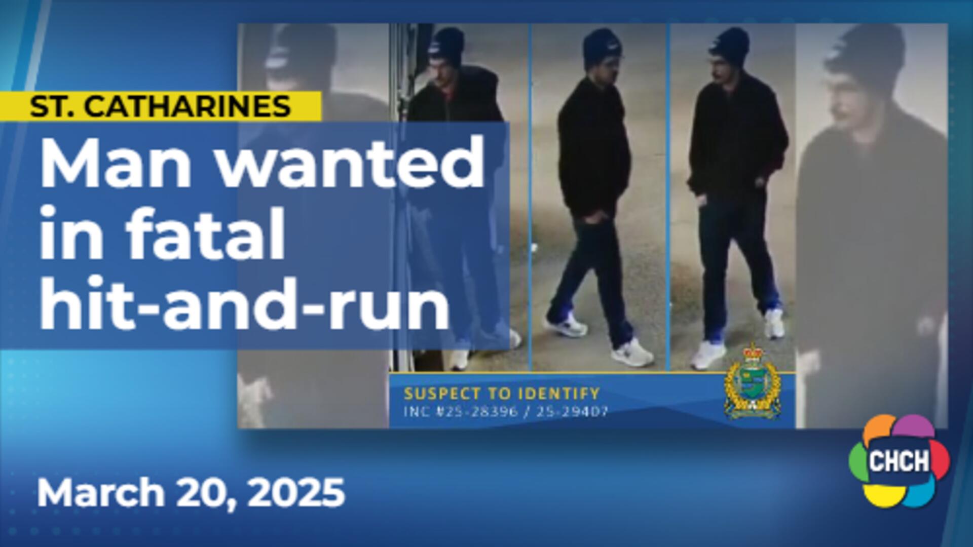 One person dead after hit and run in St. Catharines, police searching for suspect