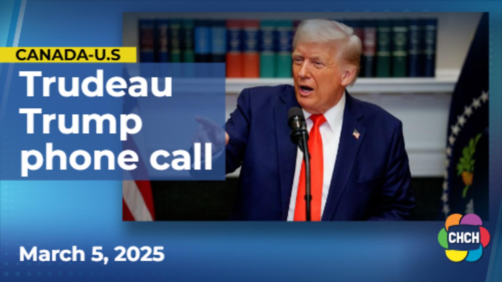 Trump says Canadian efforts to stop fentanyl 'not good enough'