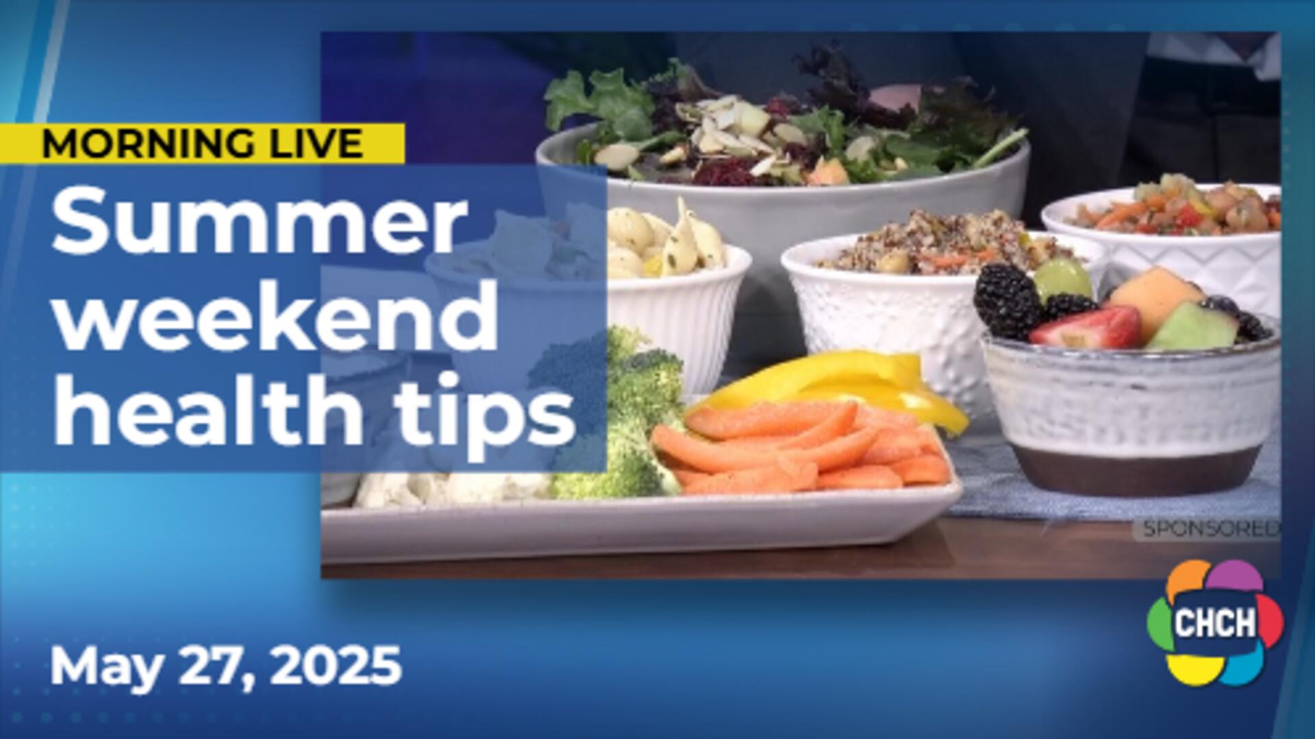 Summer weekend health tips