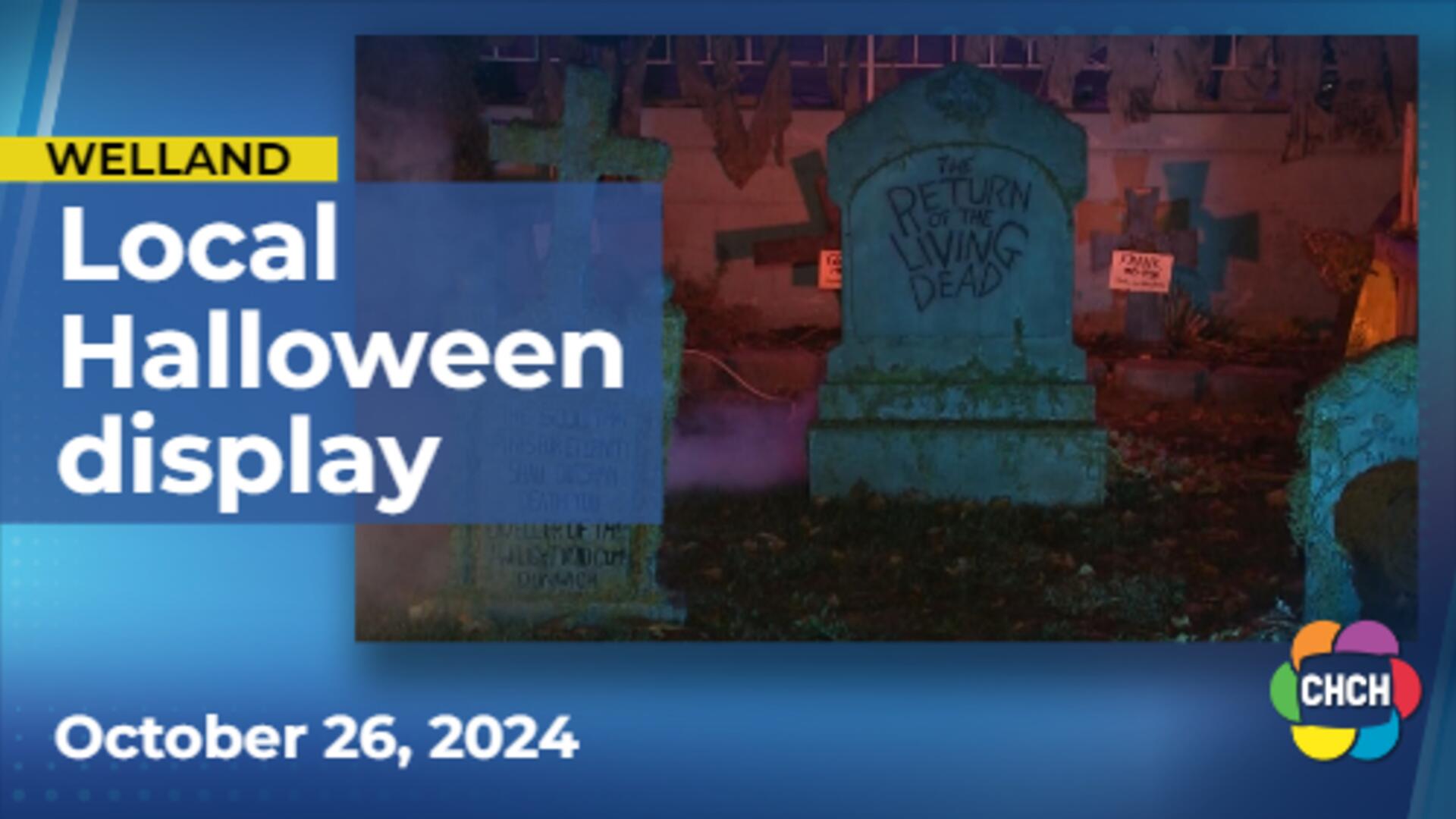 Horror display in Welland draws Halloween fans