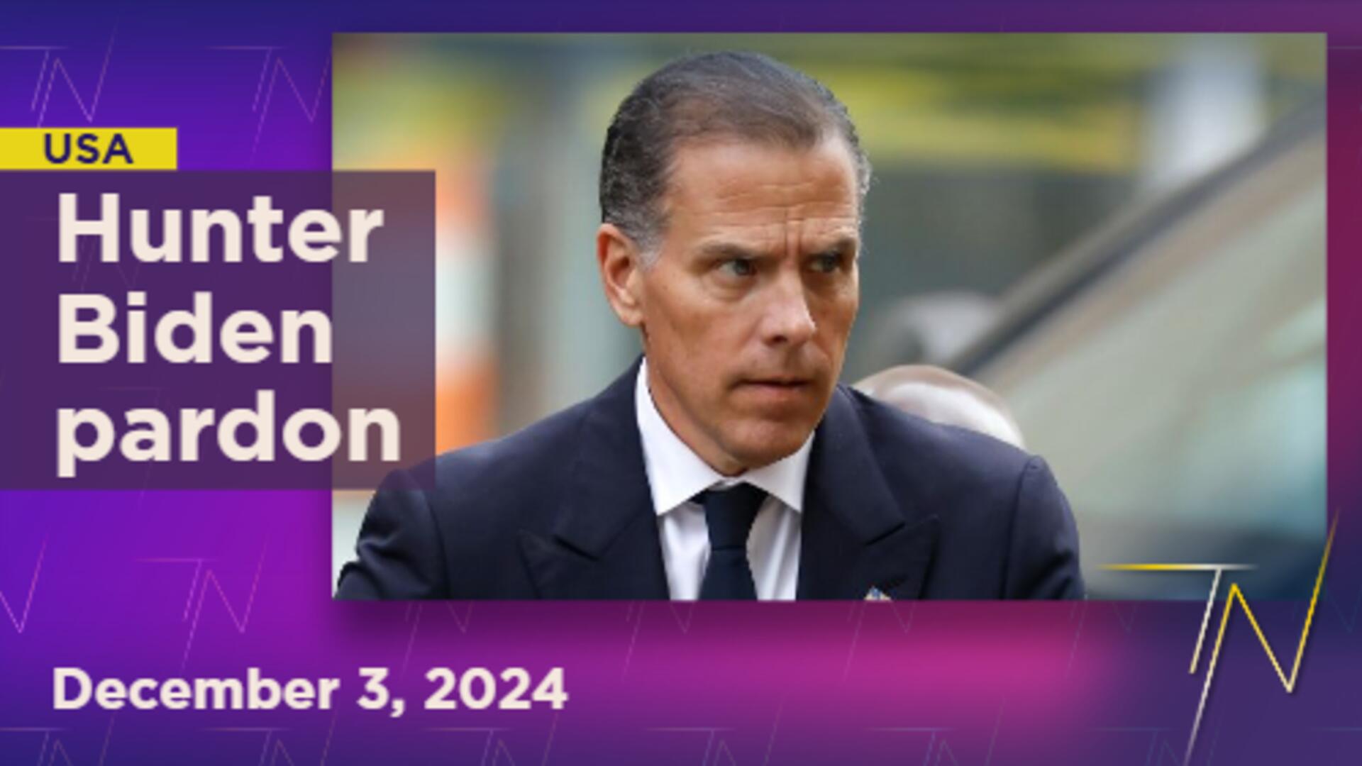 Judge drops gun charges against Hunter Biden after pardon