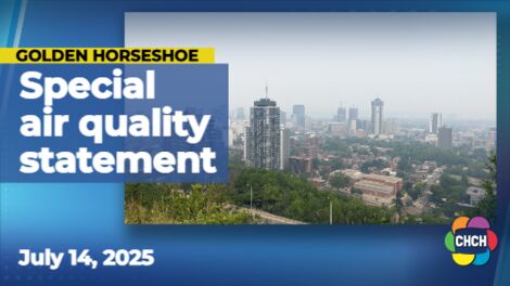 Environment Canada issues special air quality statement amid heat warning in Hamilton, Halton