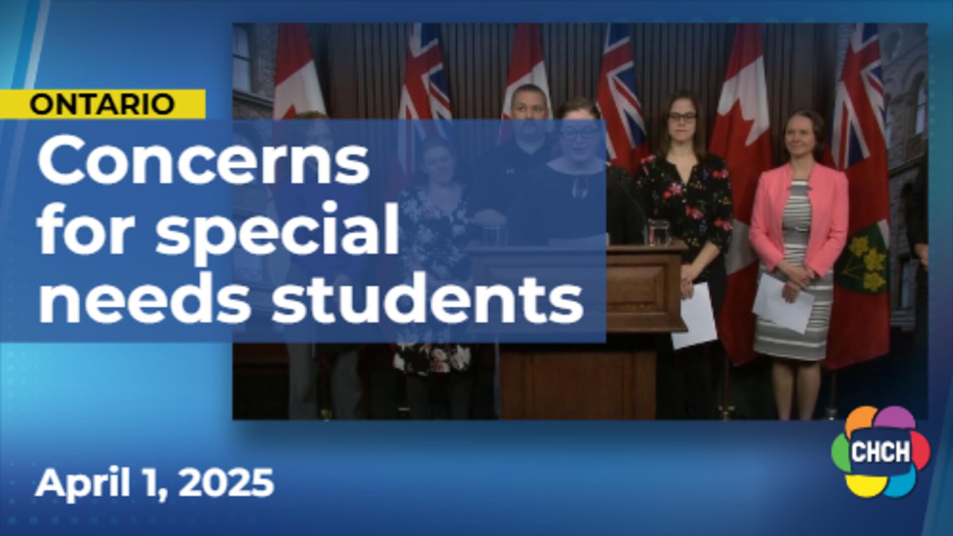 Ontario Autism Coalition takes school safety concerns to Queen's Park