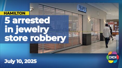 Five teens arrested after Hamilton Eastgate Square jewelry store robbery, stolen items recovered